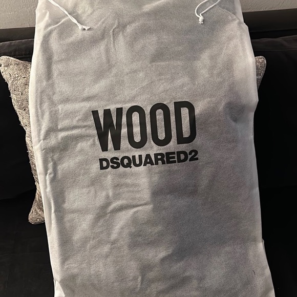 Sealed/NWT DSQUARED2 WOOD Weekend Holdall Sport Overnight Travel Bag - Picture 4 of 5